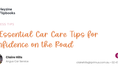 As Seen in Brave Magazine: Claire’s Essential Car Care Tips
